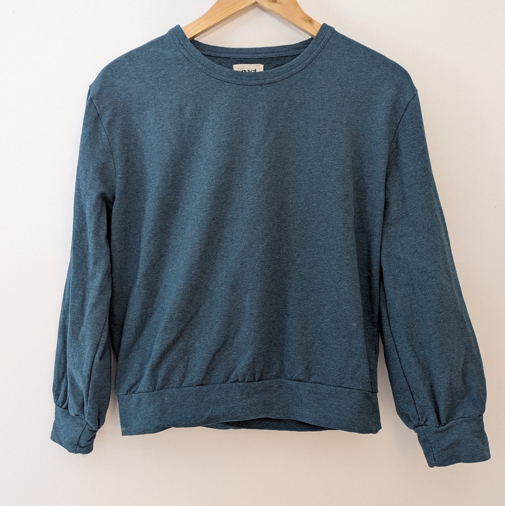 PACT Sweater - Blue Teal